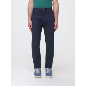 Brooksfield Men Cotton Slim Fit Trousers Brooksfield